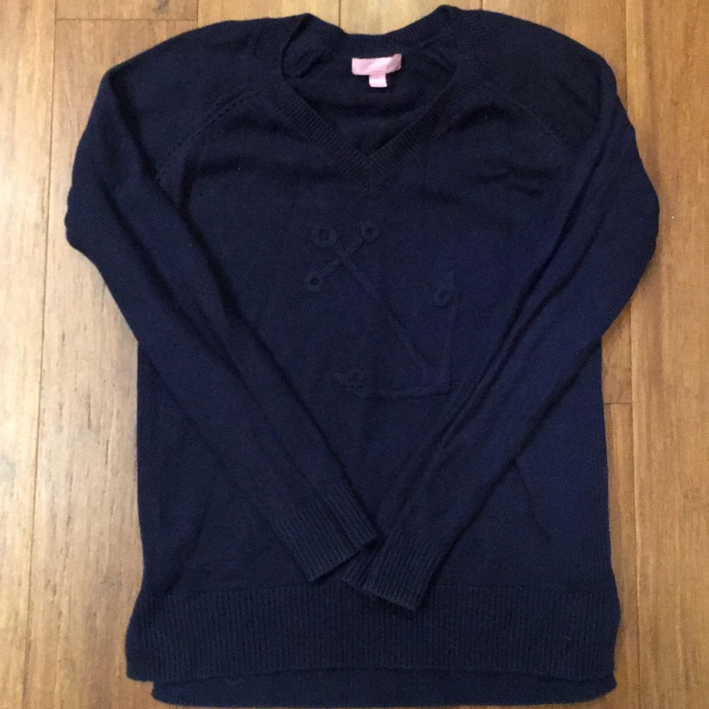 LP sweater with anchor